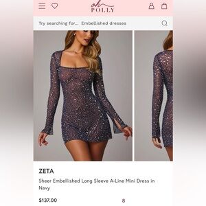 Oh Polly Zeta dress - sz 4